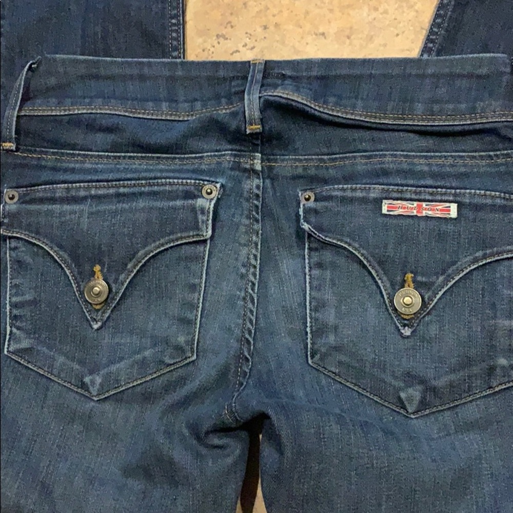 Hudson Low Rise Collin Flap Skinny Jean